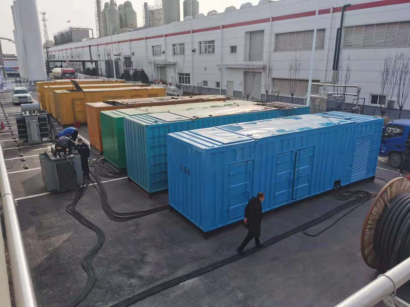印台出租发电机-柴油发电机组三相采用什么接法
